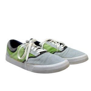 Supra Mens Upscaled Painted Sneakers Size 10.5 Blue Preppy